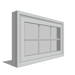 View Impervia Series, Casement Window, Transom Unit