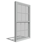 View Impervia Series, Single Hung Window, Vent Unit