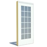 View Architect Series, Traditional, Clad, Wood, Commercial Single Door, Hinged, Left Hand Unit