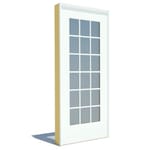 View Architect Series, Traditional, Clad, Wood, Commercial Single Door, Hinged, Right Hand Unit