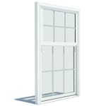 View Impervia Series, Fiberglass Double-Hung Window, Cottage