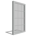 View Impervia Series, Fiberglass Double-Hung Window, Fixed