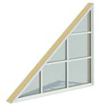 View Pella® Clad Right Triangle Fixed Unit