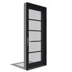 View Architect Series, Contemporary, In-Swing Door, Single, Vent Units