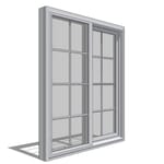 View 250 Series Sliding Window, XO-OX Operation
