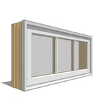 View Pella Reserve, Clad, Wood, In-Swing Window, Single, Transom