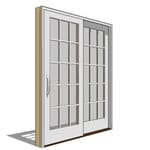 View Pella Reserve, Clad, Wood, Sliding Door, 2 Panel
