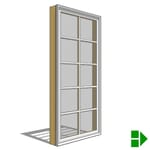 View Lifestyle Dual-Pane Series Casement Window, Vent Units