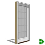 View Lifestyle Triple-Pane Series Sliding Door, Single, Fixed Units