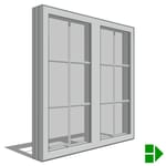 View Impervia Series, Fixed Frame Direct Set, Fixed Unit, Multi-Wide (2-3)