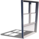 View Impervia Series, Fiberglass Single-Hung Window