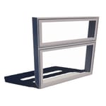 View Impervia Series, Awning Window, Vent Unit with Transom