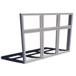 View Impervia Series, Casement Window, Vent Unit, Multi-Wide (2-4) with Transom