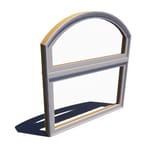 View Reserve Series Traditional, Awning Window, Vent Unit with Archtop Transom