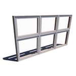 View Reserve Series Traditional, Awning Window, Vent Unit, Multi-Wide (2-4) with Transom