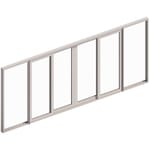 View 250 Series Premium Multi-Slide Pocket Door, Bi-Parting