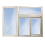 View Window With Transom & (1) Sidelight