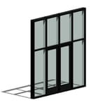 View TU24650 Dual Pocket Poured & Debridged Thermal Storefront