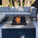 View Geo-Edge Rectangular Fire Pit / Table with Optional Toe Kick