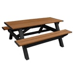 View DOGIPARK®  6' Poly Picnic Table ( 7791-BC )
