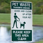 View DOGIPOT® Pet Sign "On Leash"