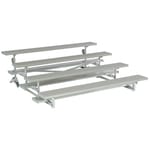 View Tip N Roll 4 Row Low Rise Standard Bleachers ( TR-0407.5ALRSTD )