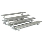 View Tip N Roll 4 Row Low Rise Preferred Bleachers ( TR-0407.5ALRPRF )