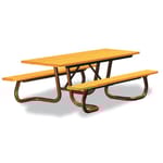 View WXT Series: Universal Access Table w/ Recycled Plastic Top & Seat Planks ( AI-1616 )