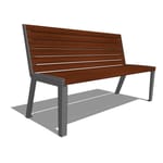 EP 1990: Bench With Backrest - Collection Esplanade