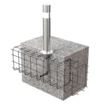 View F3016 - 6" Lighted Security Bollard