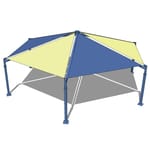 SkyWays® Hexagon, Single Layer 35' Diameter
