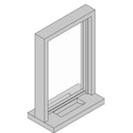 Ticket Window & Deal Tray Combo (Ticket / Teller Window)