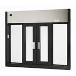 View BP-4841E Bi-Parting Automatic Sliding Transaction Window