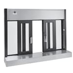 View FM-54E Bi-Parting Automatic Sliding Pass-Thru Window