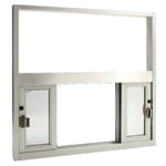 View SCDS-6056 Double-Slider Transaction Window