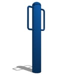 View Bollards (With Bike Rack)