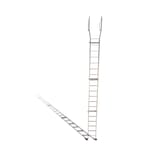 Exterior Roof Access Ladder: 561 Handrails Over Roof