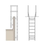 View Exterior Roof Access Ladder: 563 Parapet Return