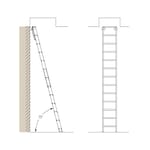 View Roof Hatch Access: HP75 – 75° Folding Ladder