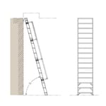 View Roof Hatch Access: H1000 – 75° Ships Ladder