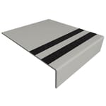 Rubber Treads: Abrasive Strip - Light-Duty Square Nose