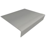 Rubber Treads: Hammered Profile - Square Nose One-Piece Tread And Riser