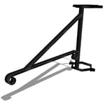 One-Way Scroll Lamp Post Hanging Basket Bracket