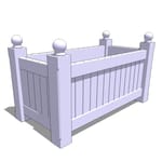 View Versailles Composite Rectangular Planter