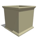 View Laguna Composite Square Planter