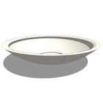 View Modern Low Bowl Fiberglass Planter