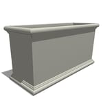 View Sienna Rectangular Fiberglass Planter