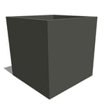 View Modern Fiberglass Square Planters