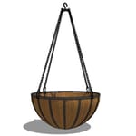 View 18 Inch Fiberglass Hanging Basket Planter