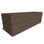 View Madera Fiberglass Rectangular Planter